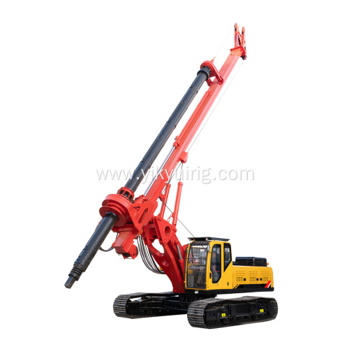 Borehole 500-1800mm core hydraulic excavator drilling rig